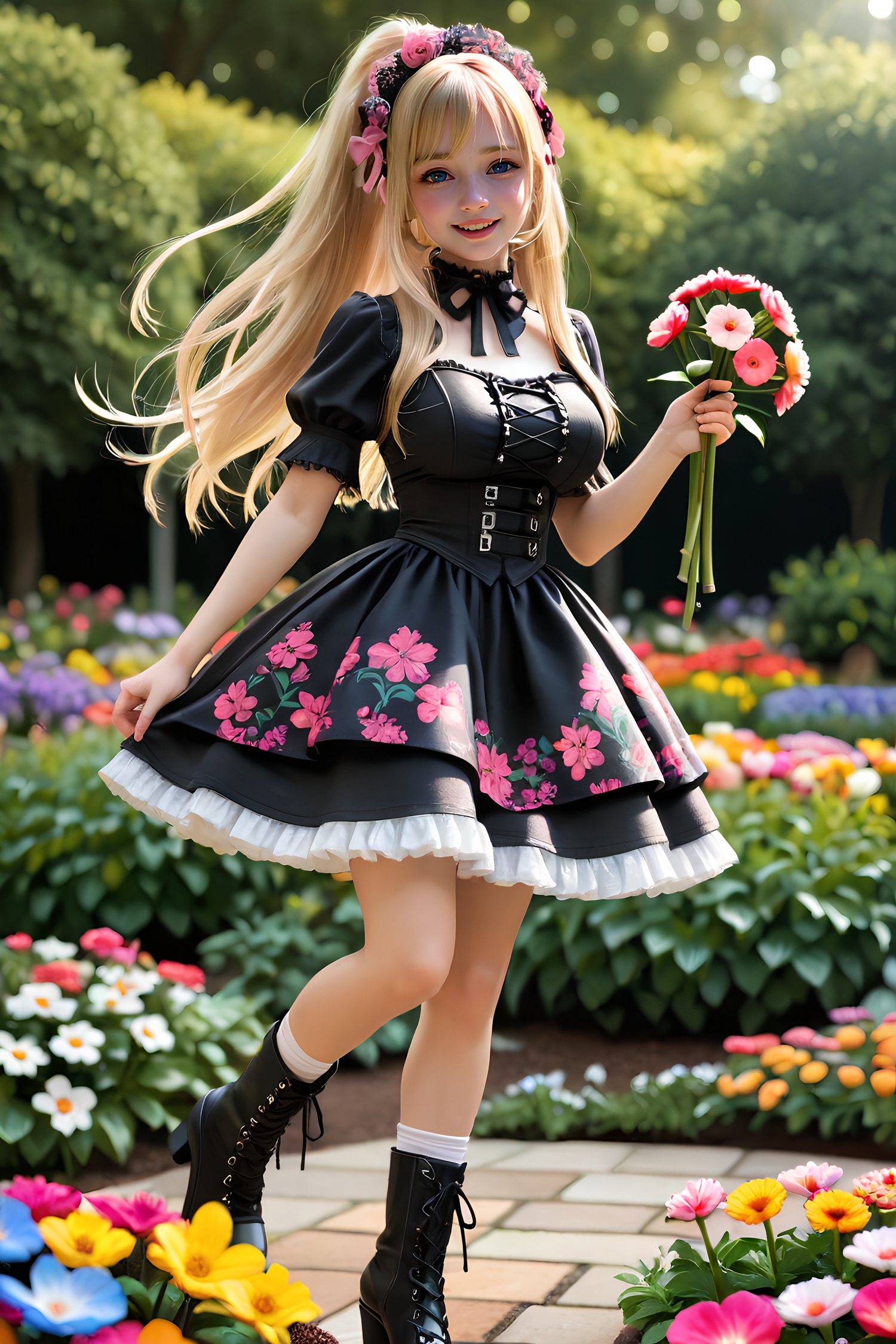 フラワーガール | の人気AIイラスト・グラビア