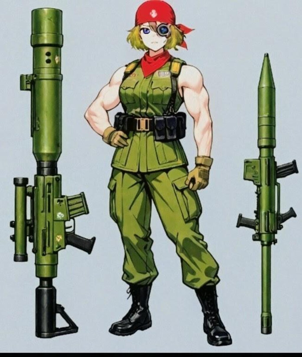 緑色ソバカス娘と､その仲間達🎯
