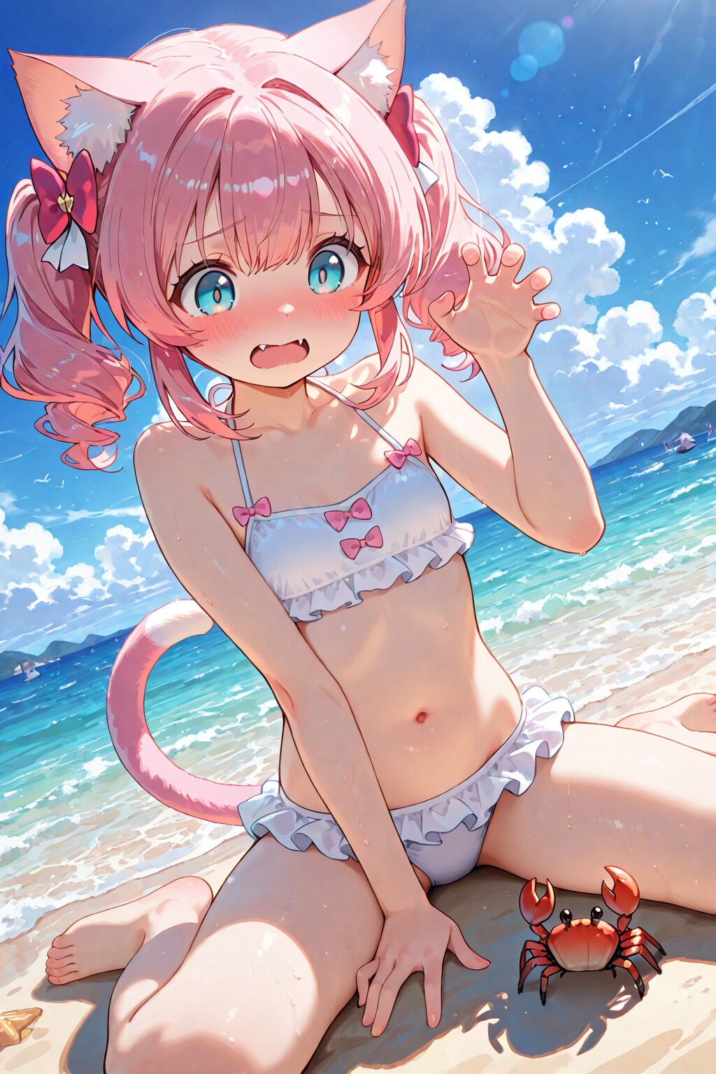 今日の猫耳ピンクちゃん