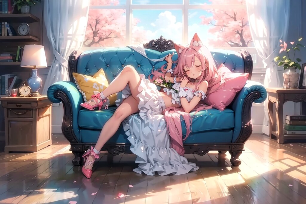 春、眠る魔法少女