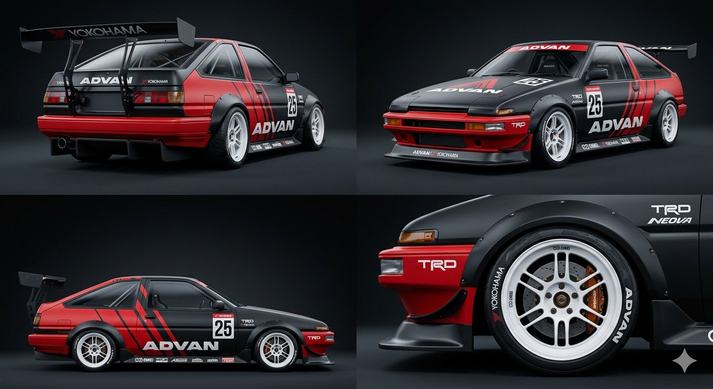 アドバンAE86