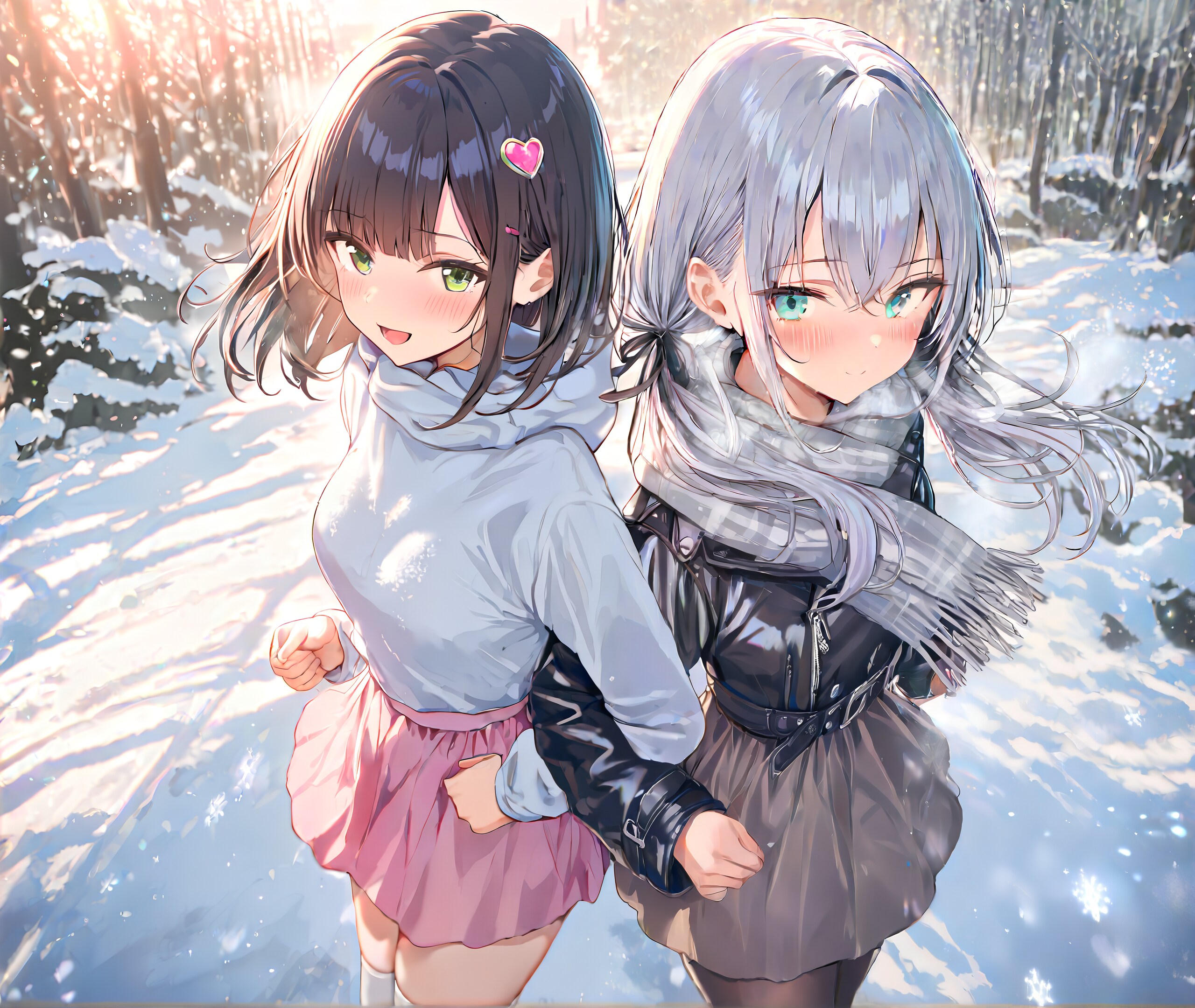 おしくらまんじゅう（物理）