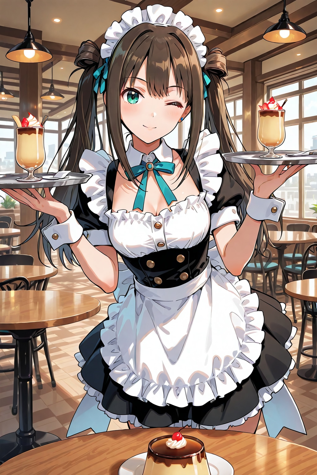 カフェの人気者 | の人気AIイラスト・グラビア