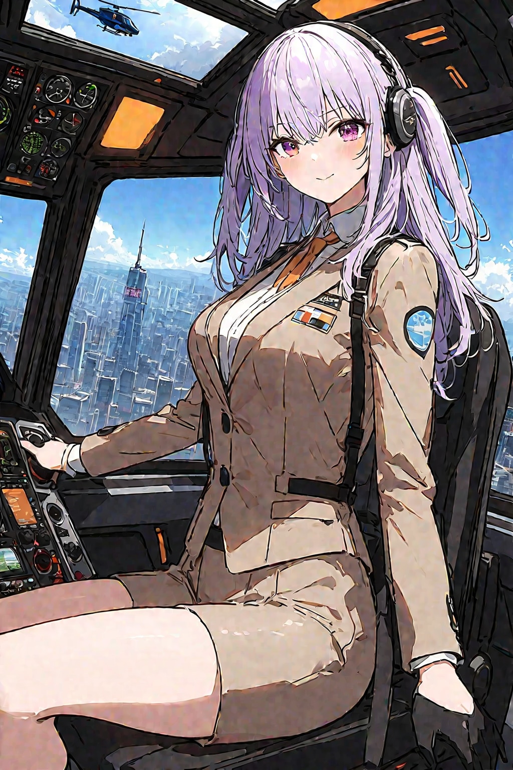 ヘリコプター・パイロット | の人気AIイラスト・グラビア