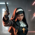 Sisters of Battle-ControlNet openpose test 3枚目