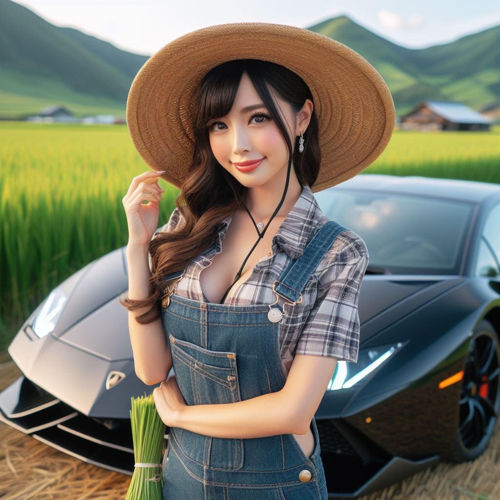 田んぼルギーニ