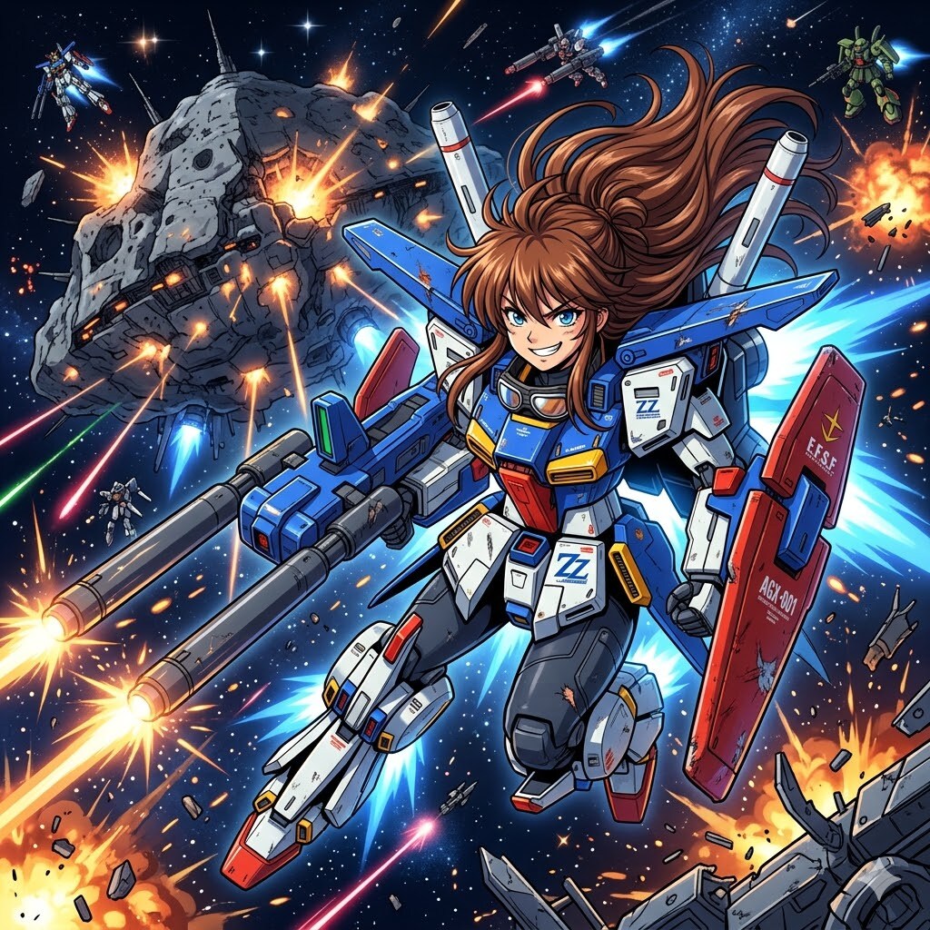 ZZガンダム少女