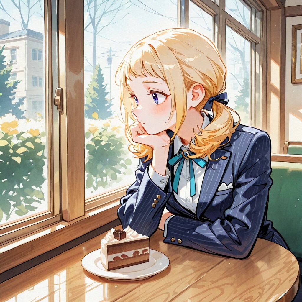 カフェでぼーっとする贅沢