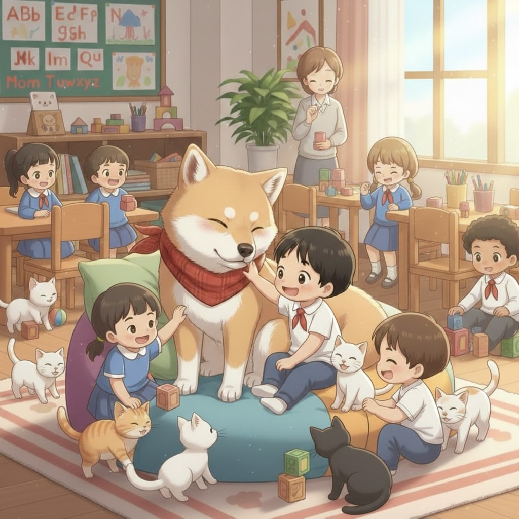 幼稚園🐶😺 | の人気AIイラスト・グラビア