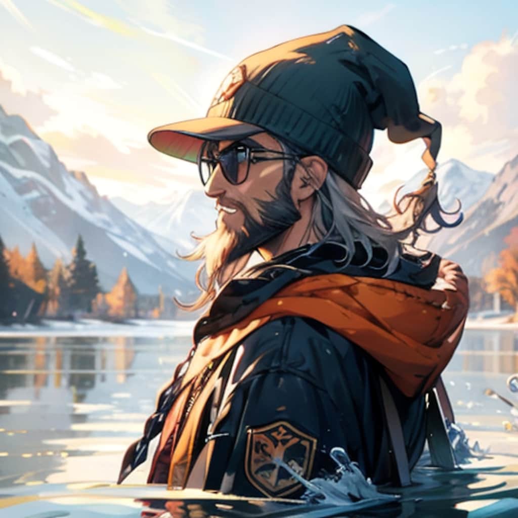 北欧の水棲昆虫を調査するため自ら極寒の湖で潜水するイケオジ昆虫学者トマス・アビントン氏