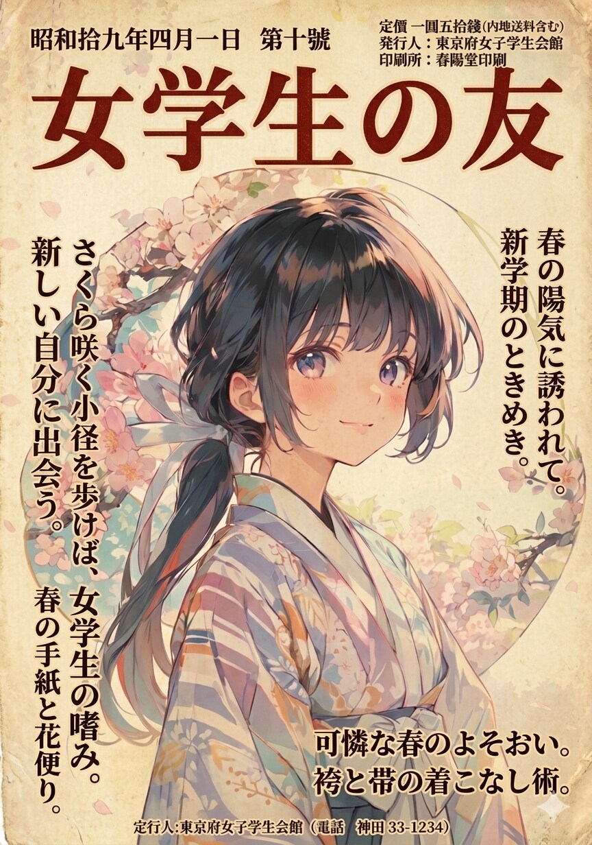 女学生の友