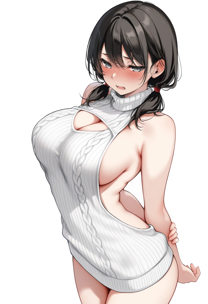 なんですか？このセーター…