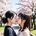 桜通りで百合キス2 7枚目