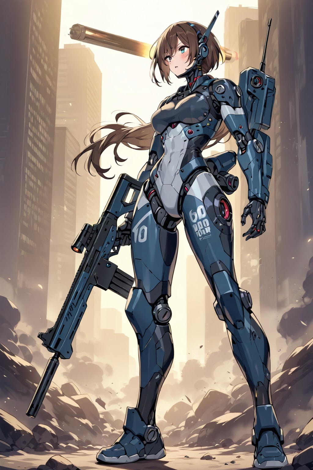 女サイボーグ