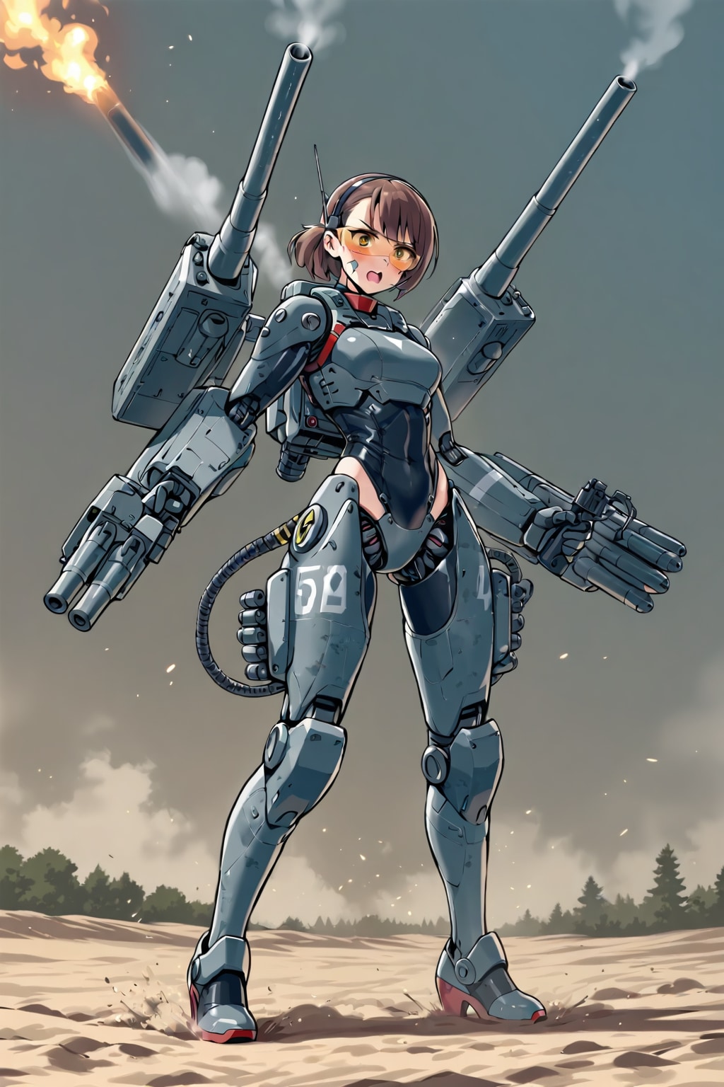女サイボーグ