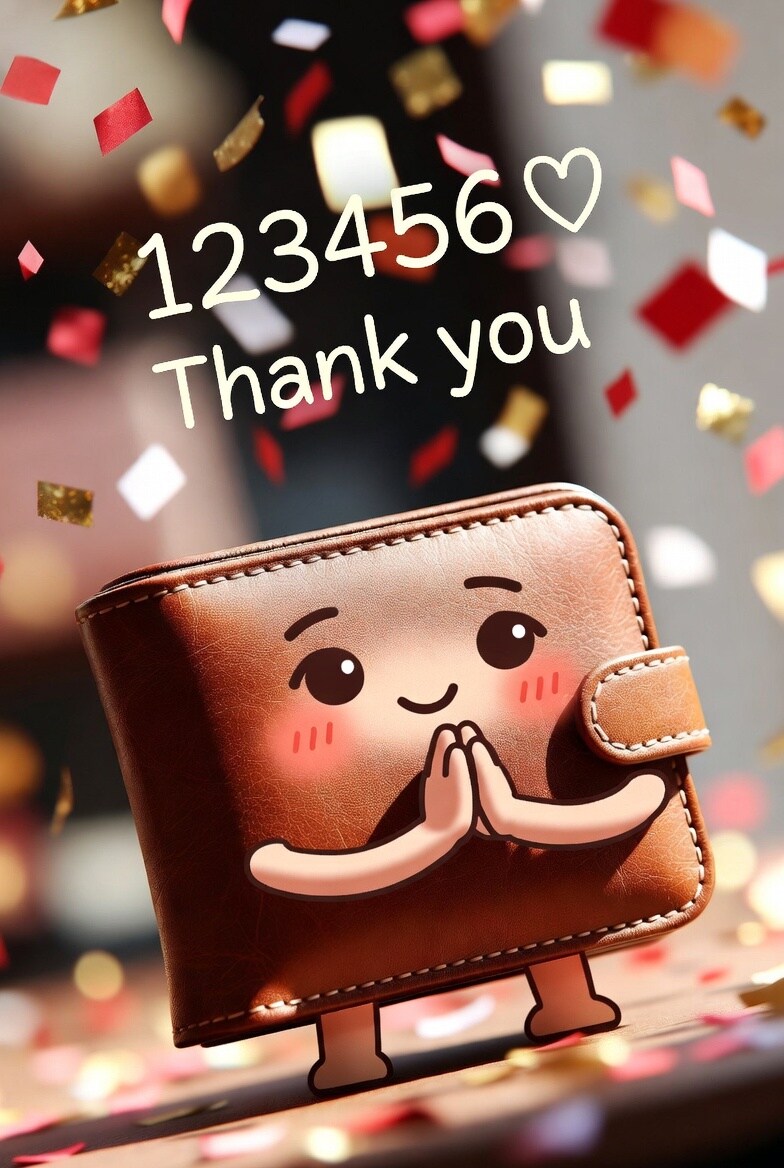 123456❤突破!!心から有難うございます🙇‍
