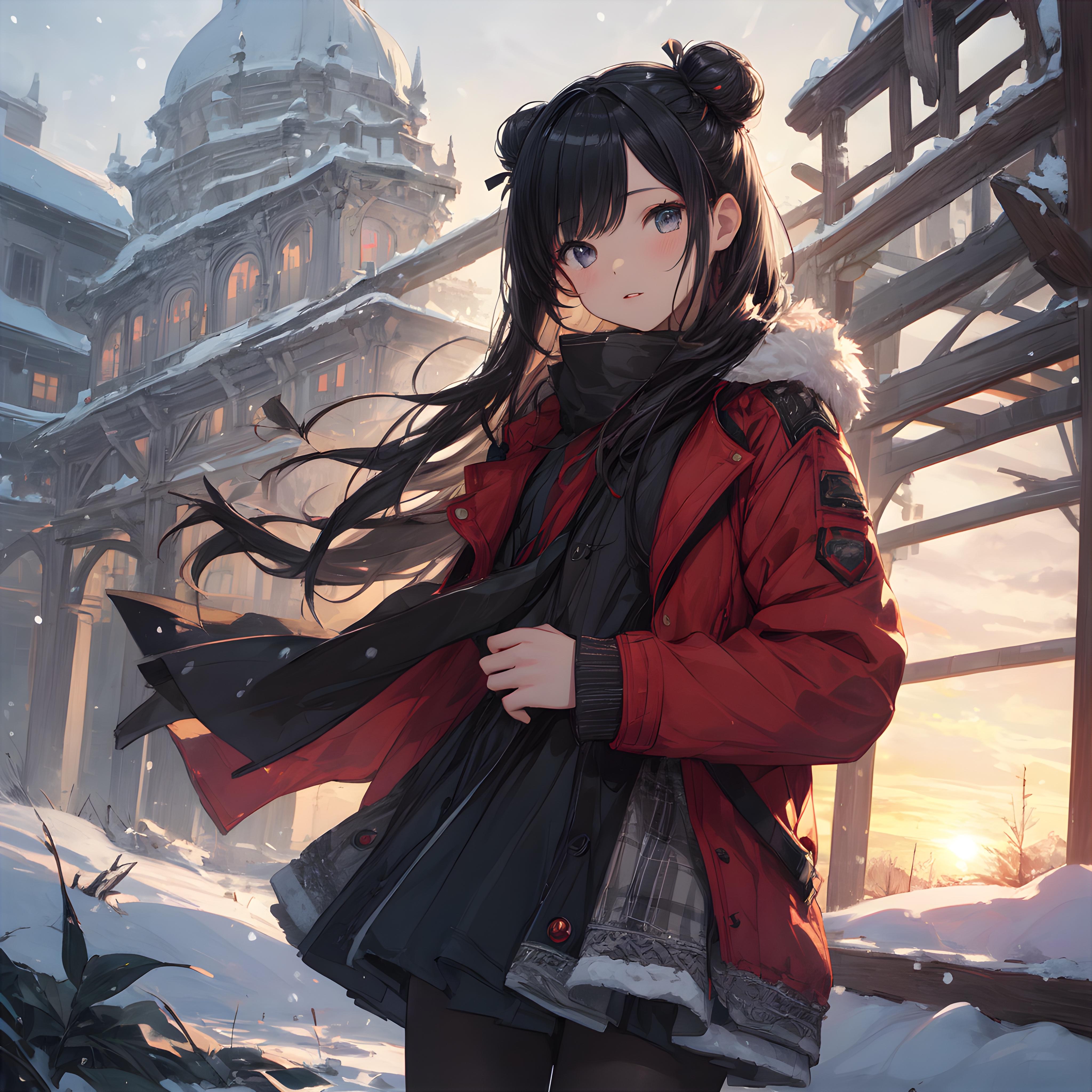 冬の郊外へ❄️ | の人気AIイラスト・グラビア