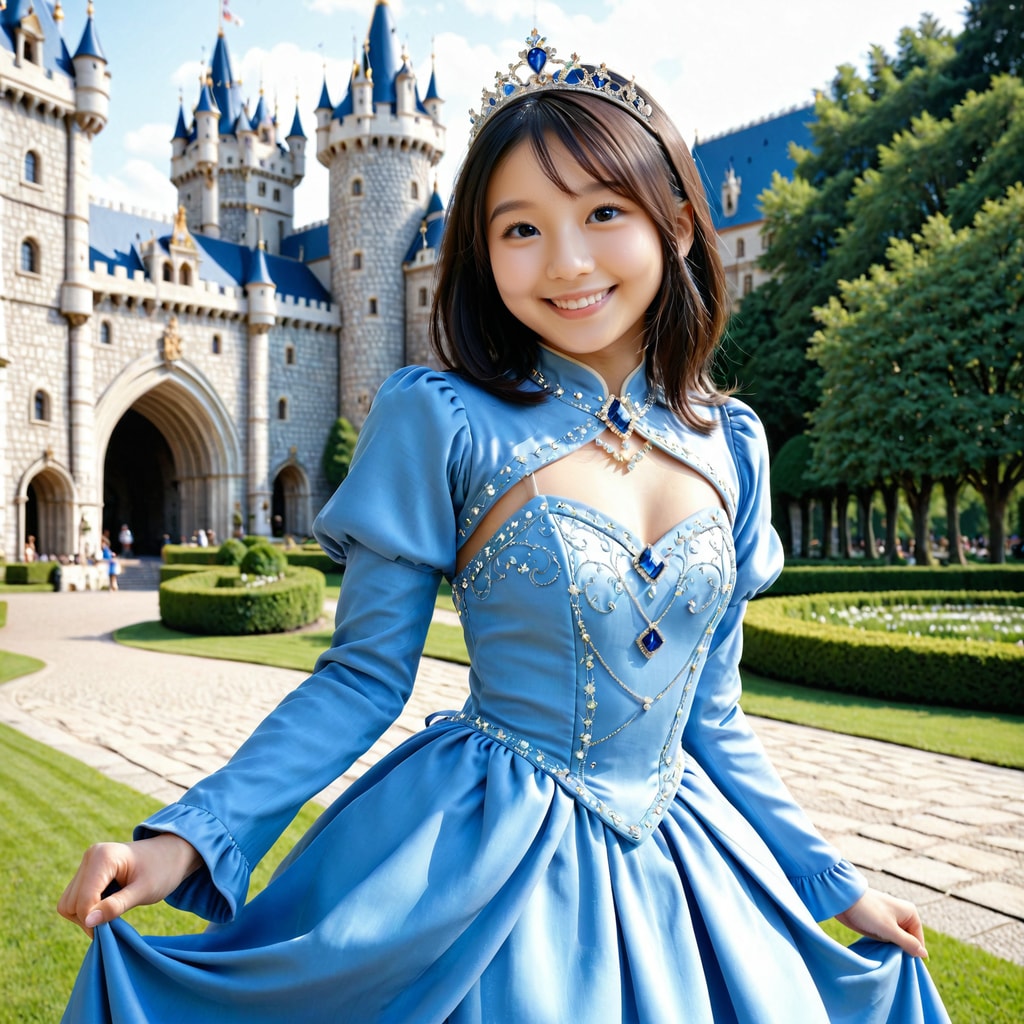 今日はお姫様になっちゃいます