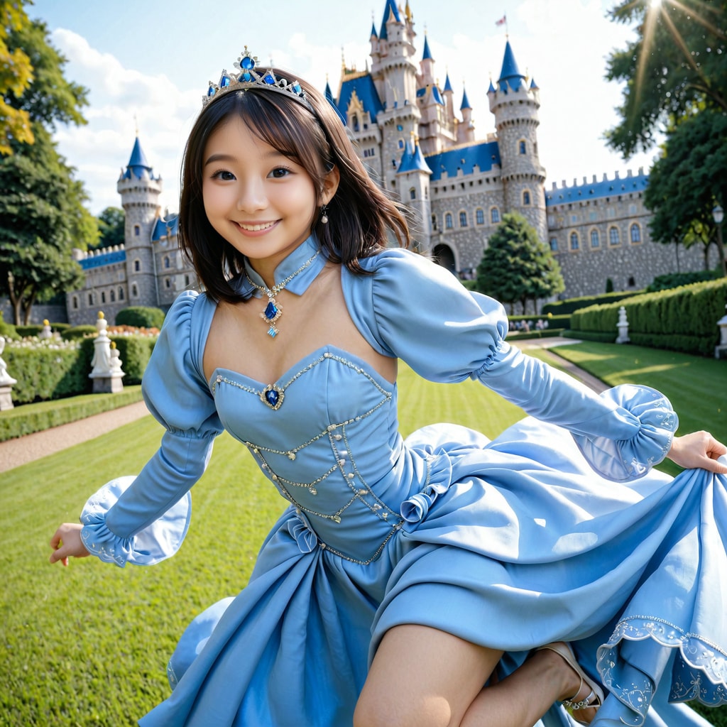 今日はお姫様になっちゃいます