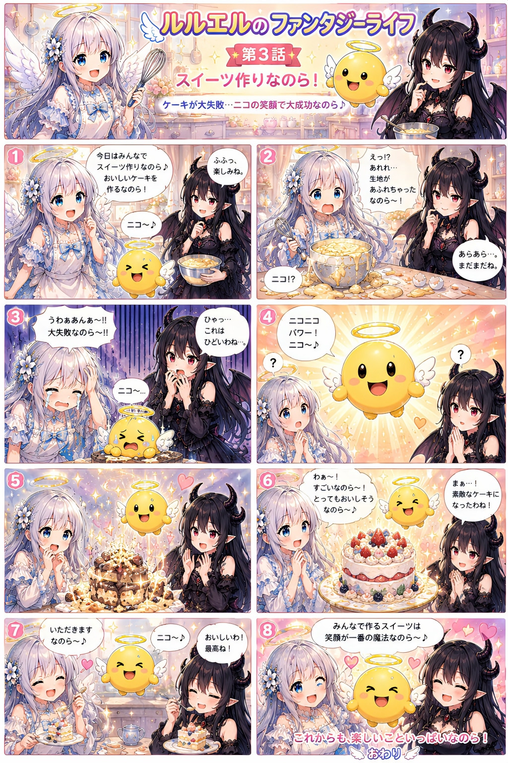 スイーツ作りなのら～！