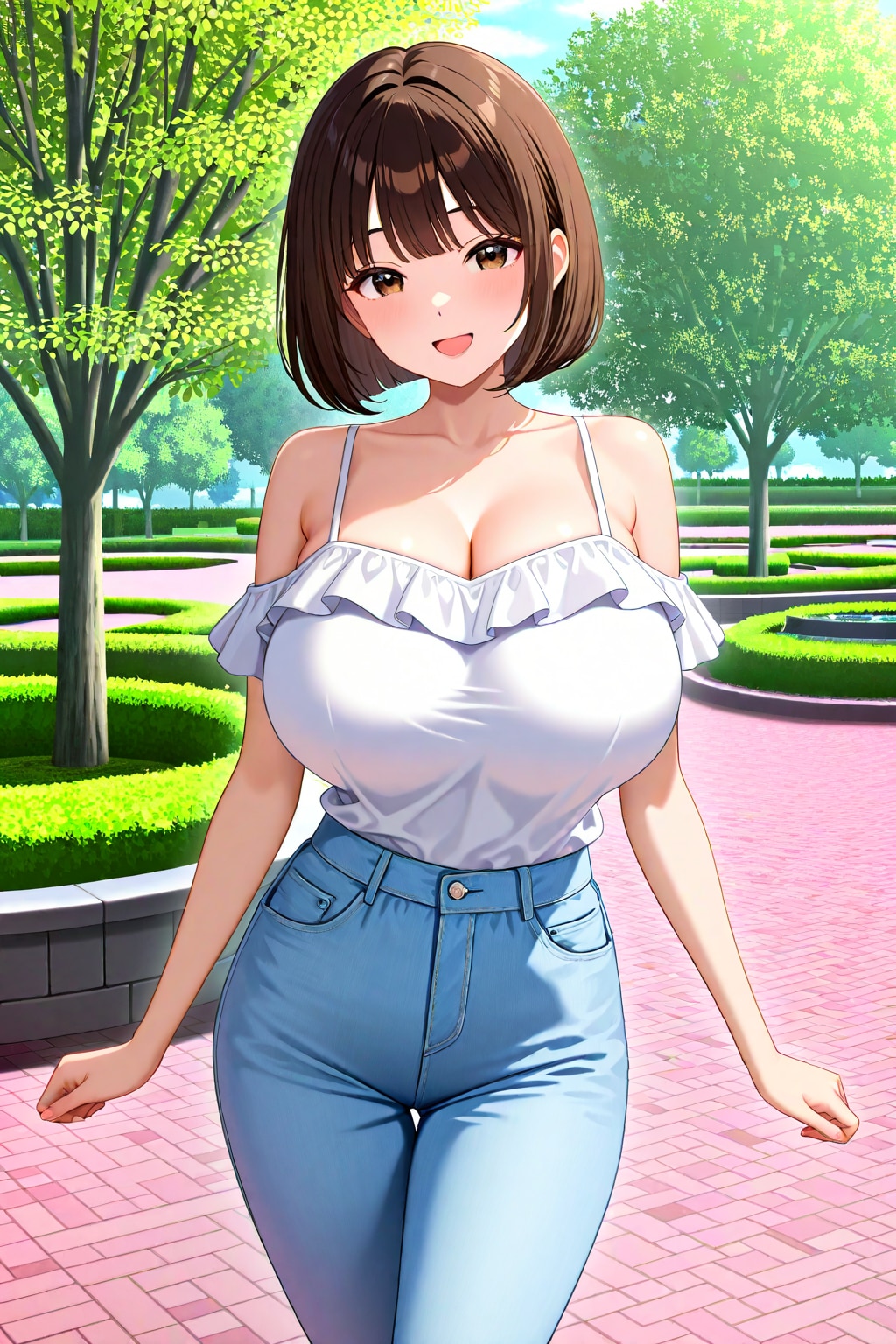 アキちゃんのパンツスタイル | の人気AIイラスト・グラビア