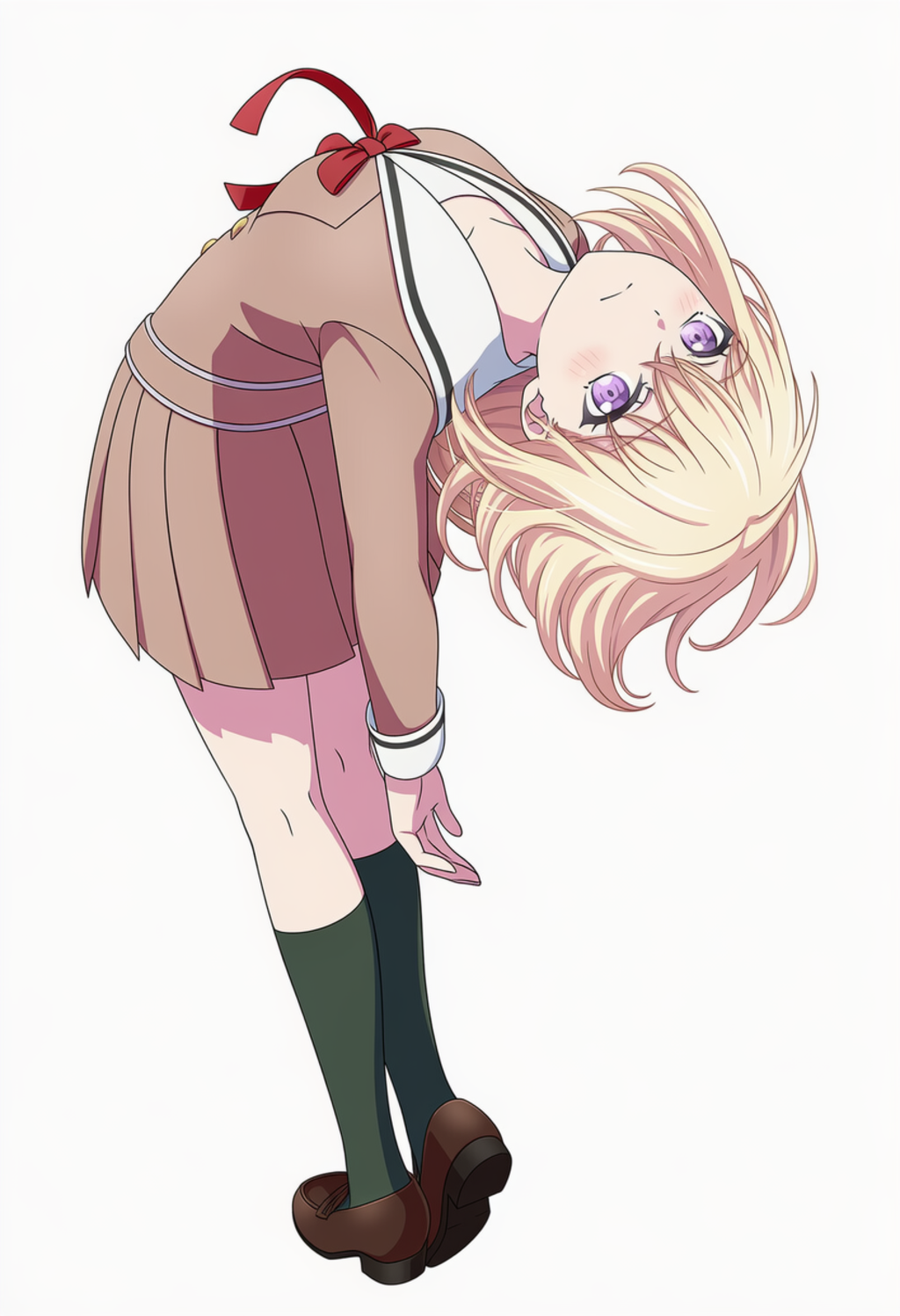 制服　後ろ反り11