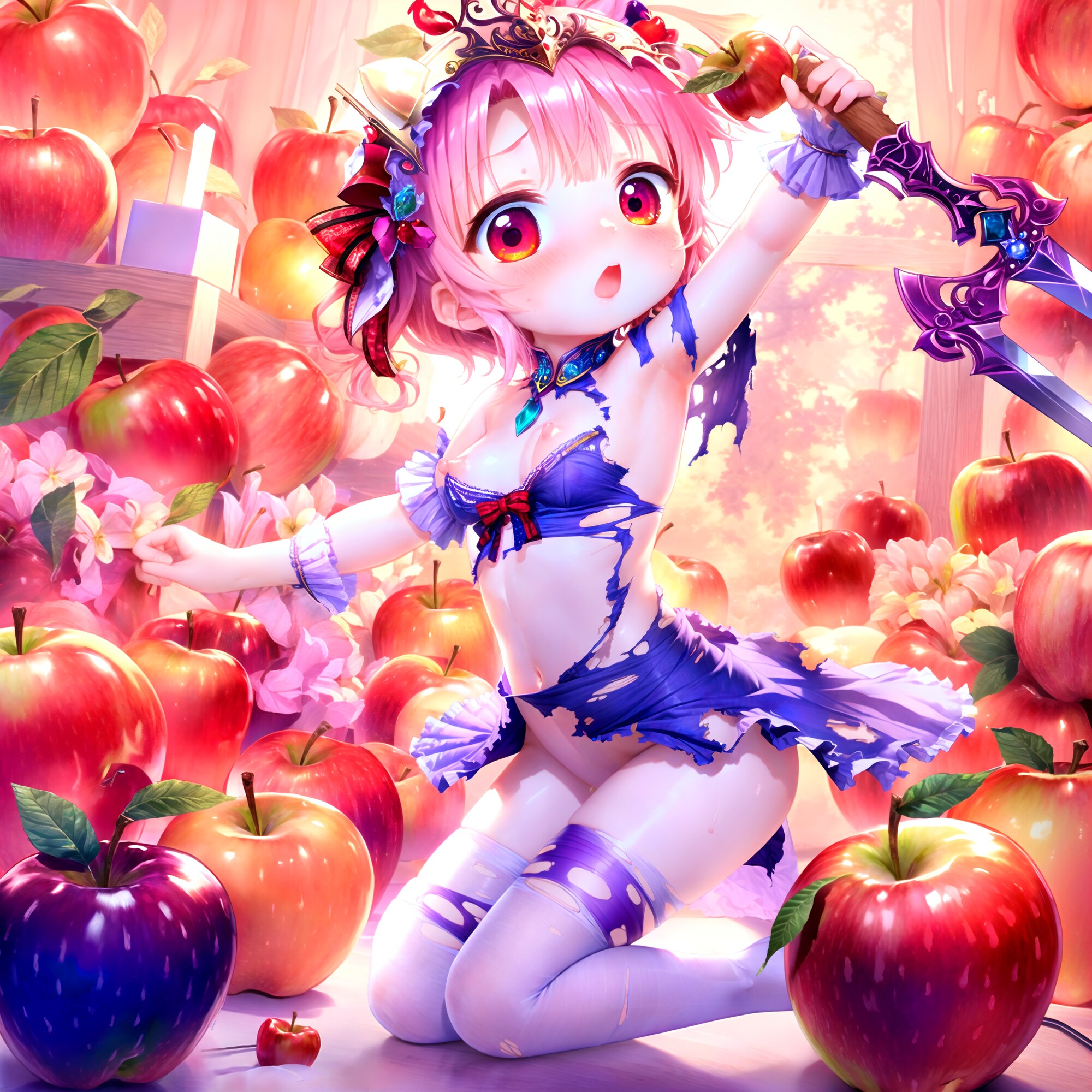 憐れ　りんご姫騎士
