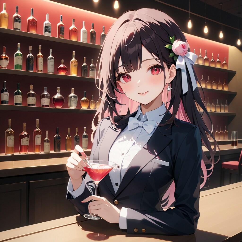 黒髪美人なうちの子