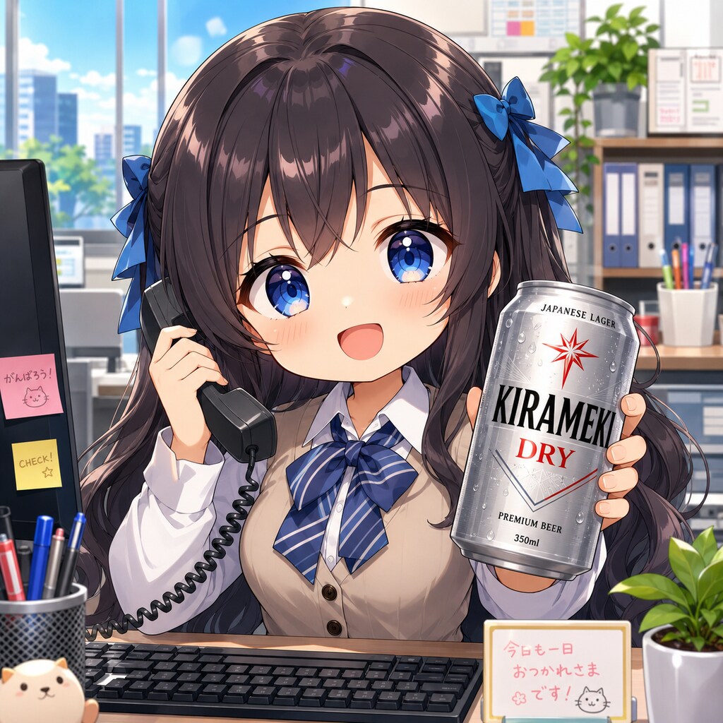 クレーム対応を肴にしてる小さな女の子