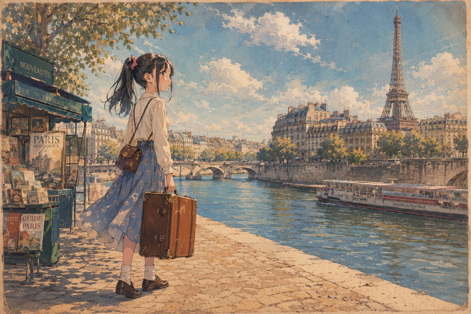 旅する女の子