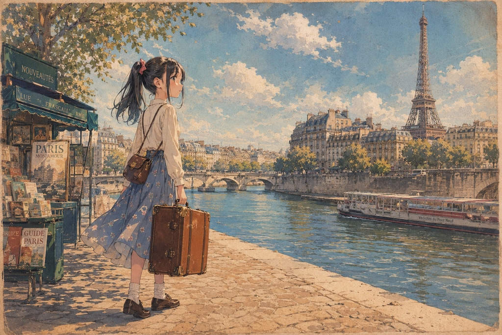 旅する女の子