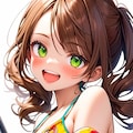 水着検証(花柄)７枚 6枚目