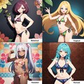 水着検証(花柄)７枚 5枚目