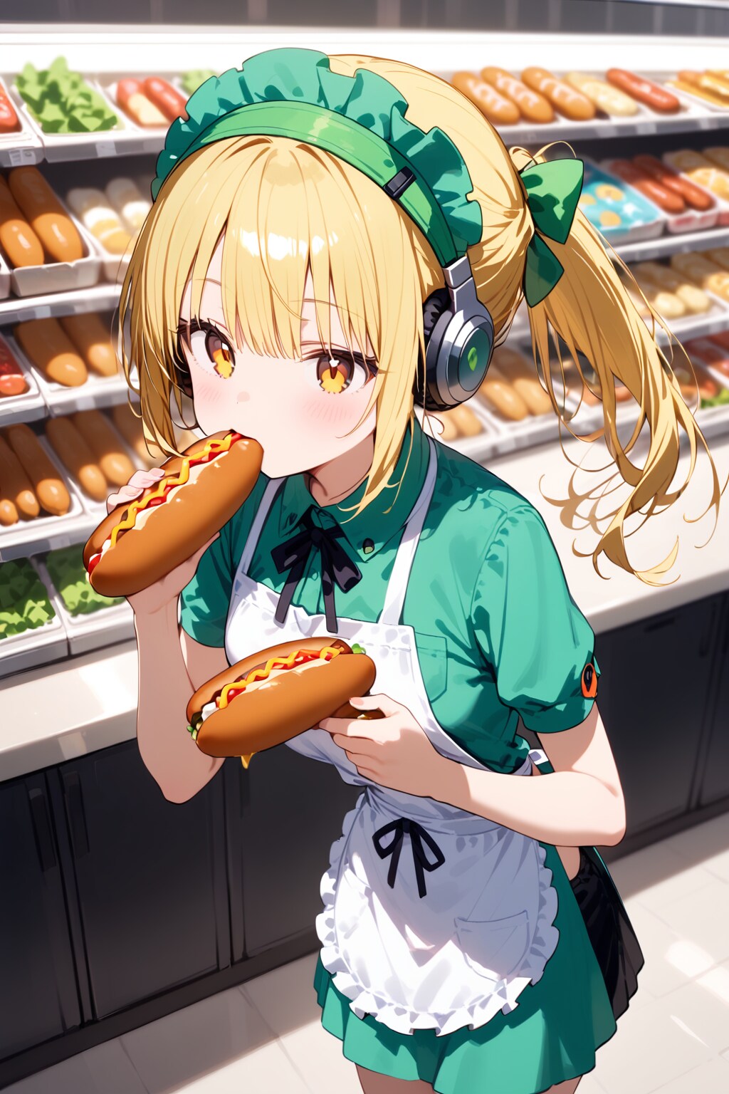 お客様の口に入る前に味見です✨ | の人気AIイラスト・グラビア