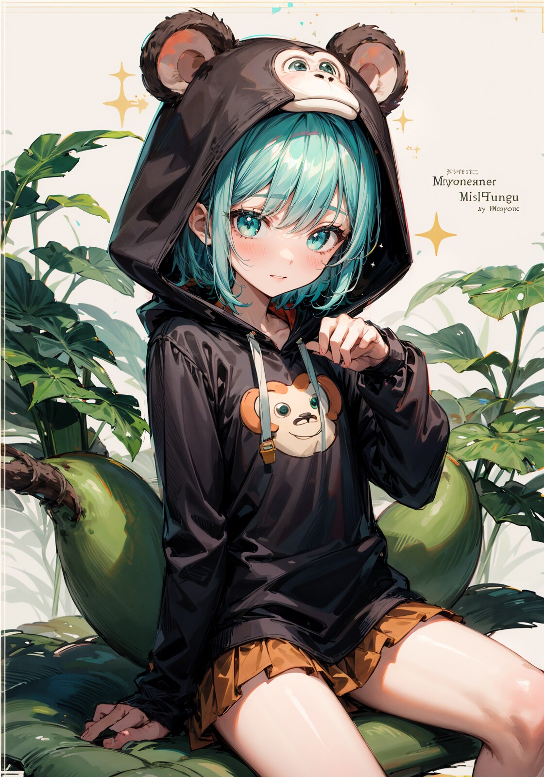 着ぐるみさる