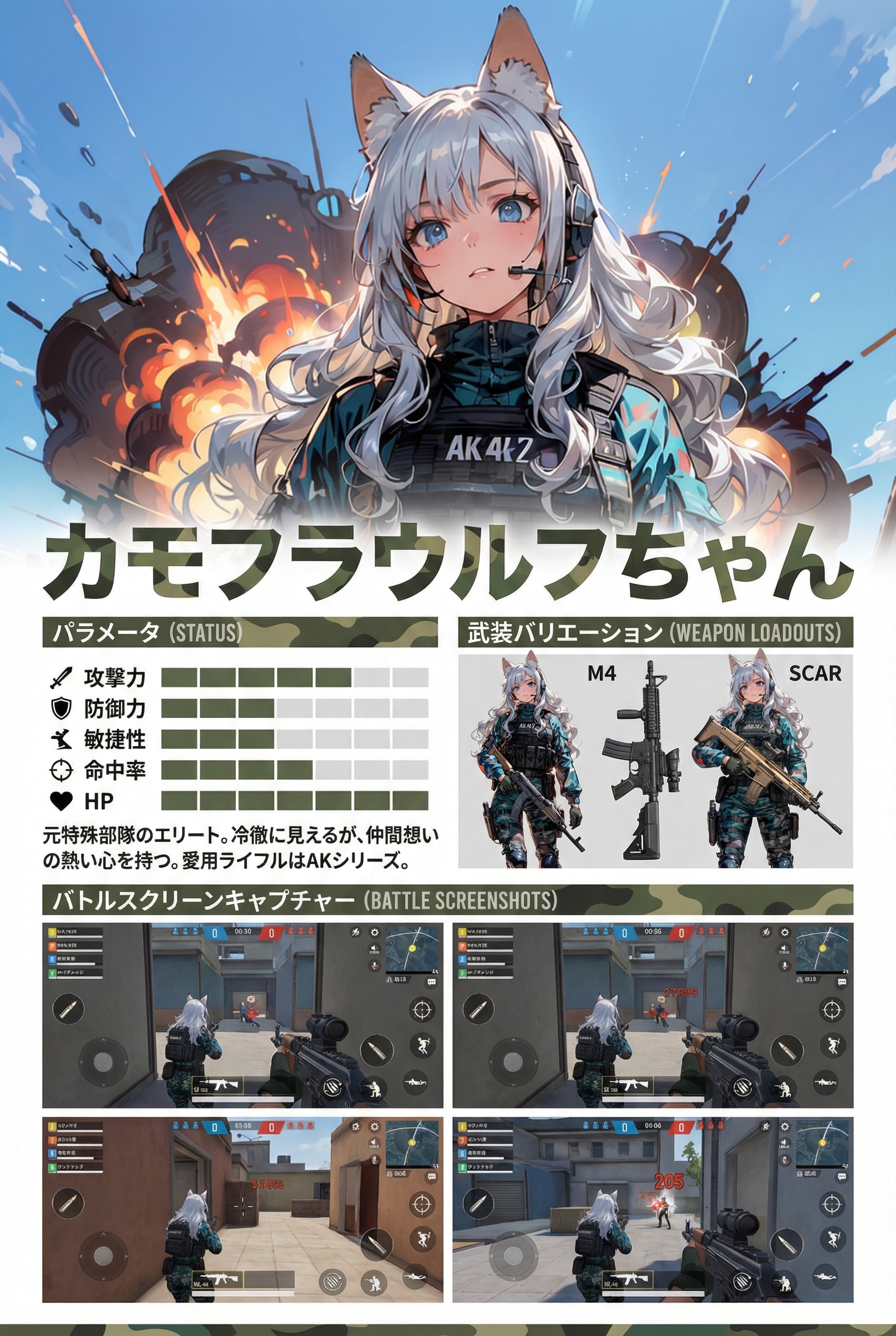 戦場の影、勝利の咆哮！🐺💥💥💥