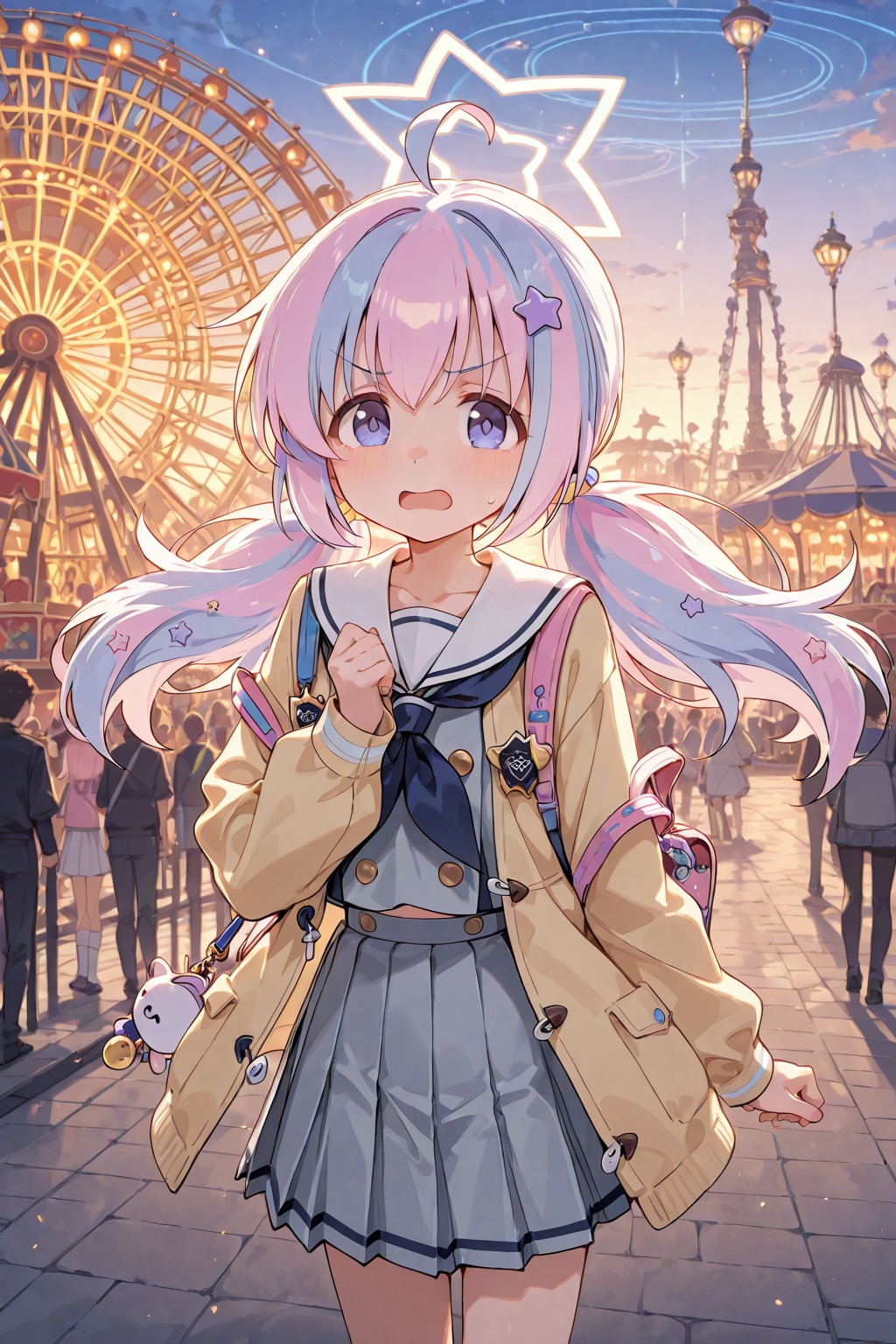ソロ遊園地の宇沢レイサ