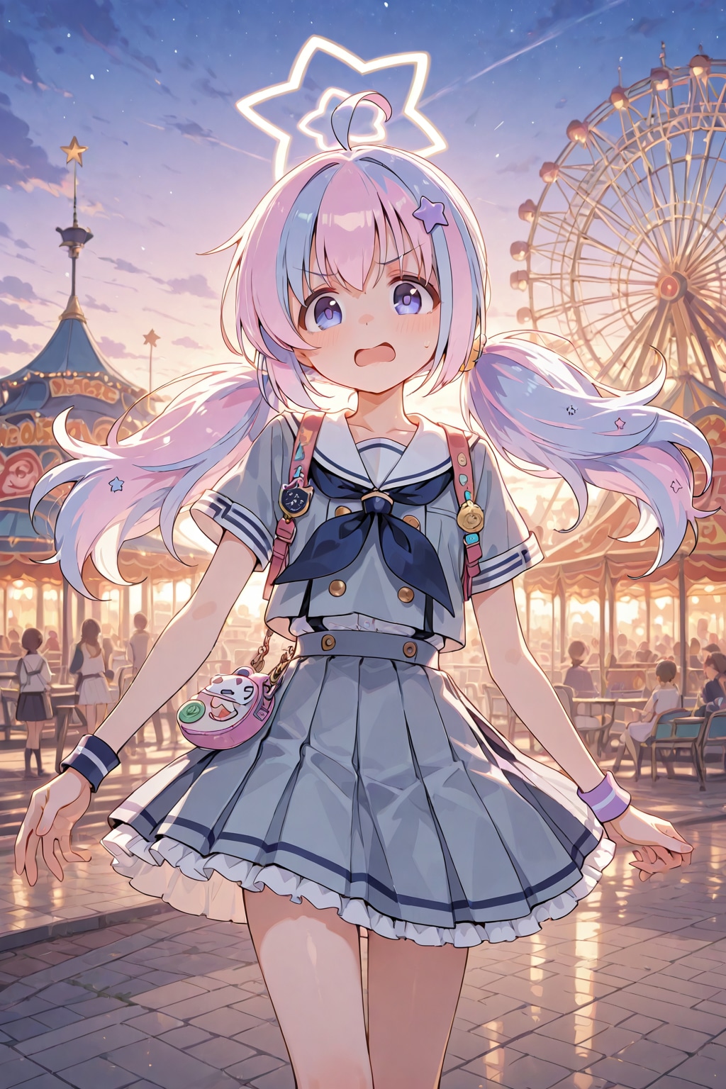 ソロ遊園地の宇沢レイサ