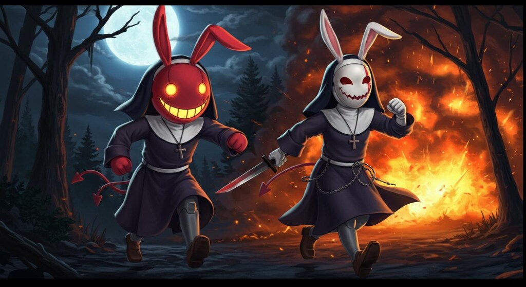 弾兎のイナバ『スマイルアンドカット』【ニャンノ世界】