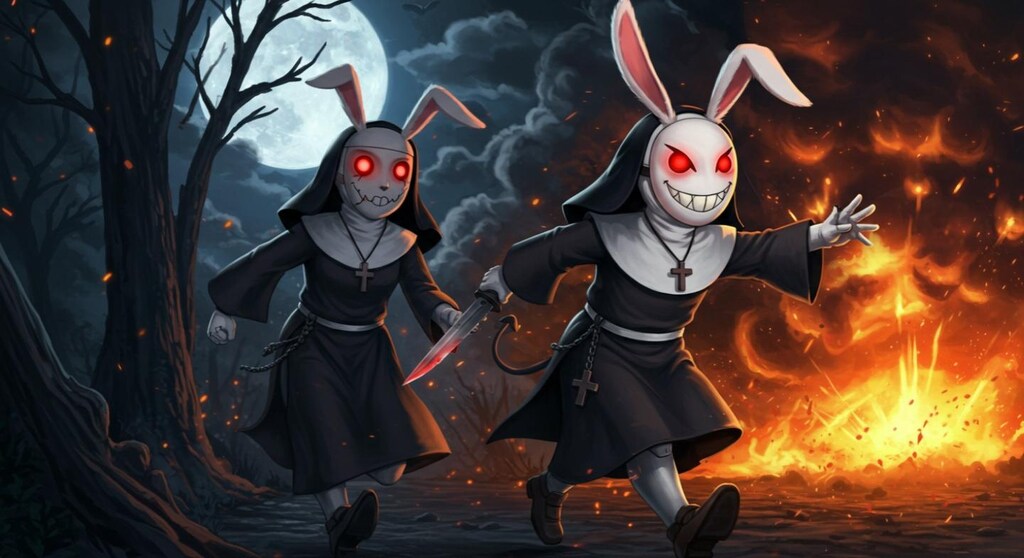 弾兎のイナバ『スマイルアンドカット』【ニャンノ世界】