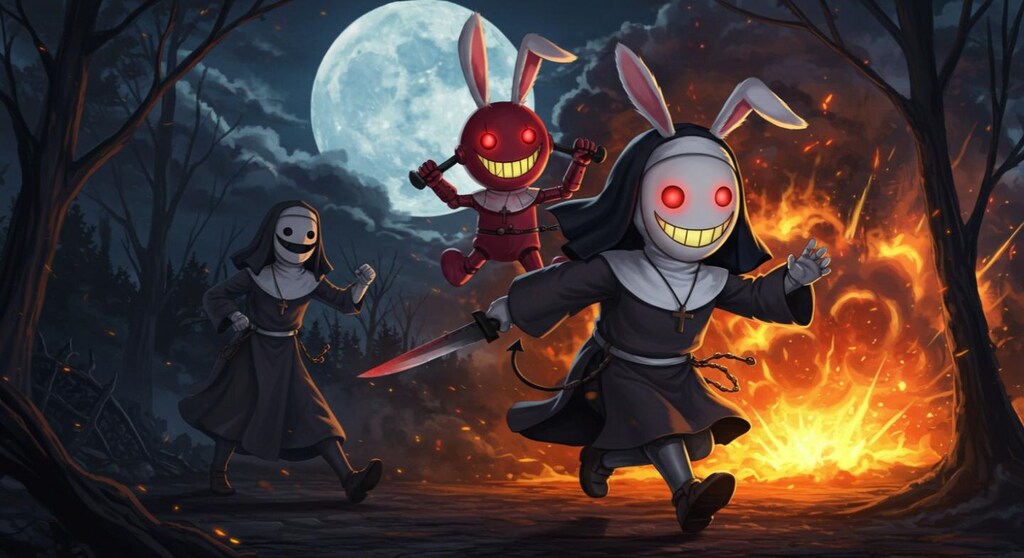 弾兎のイナバ『スマイルアンドカット』【ニャンノ世界】