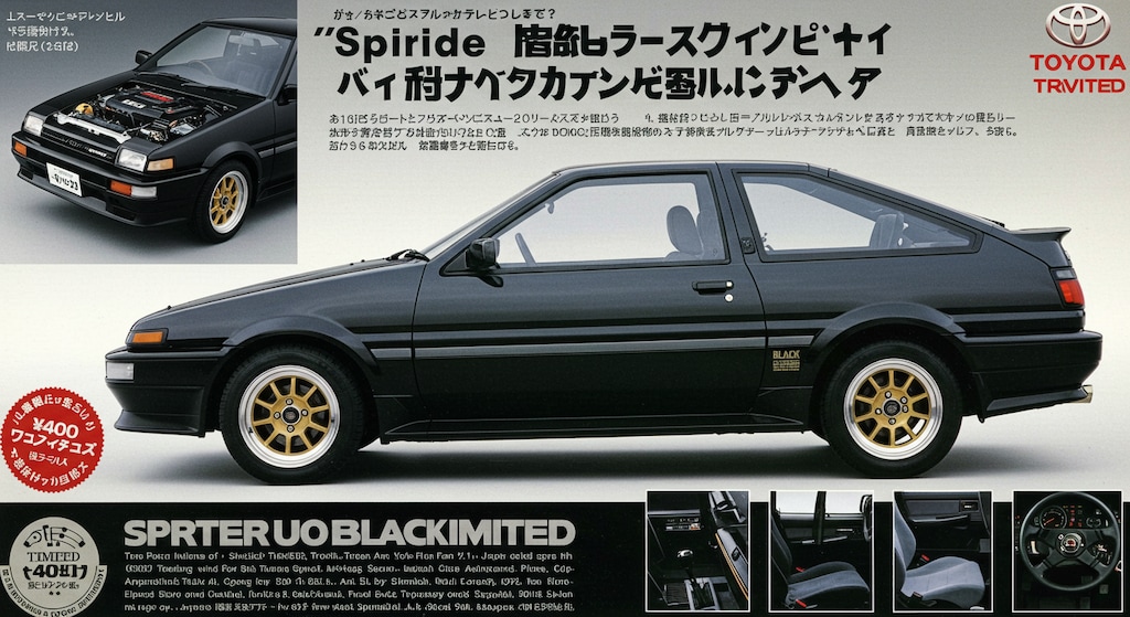 AE86ブラックリミテッド