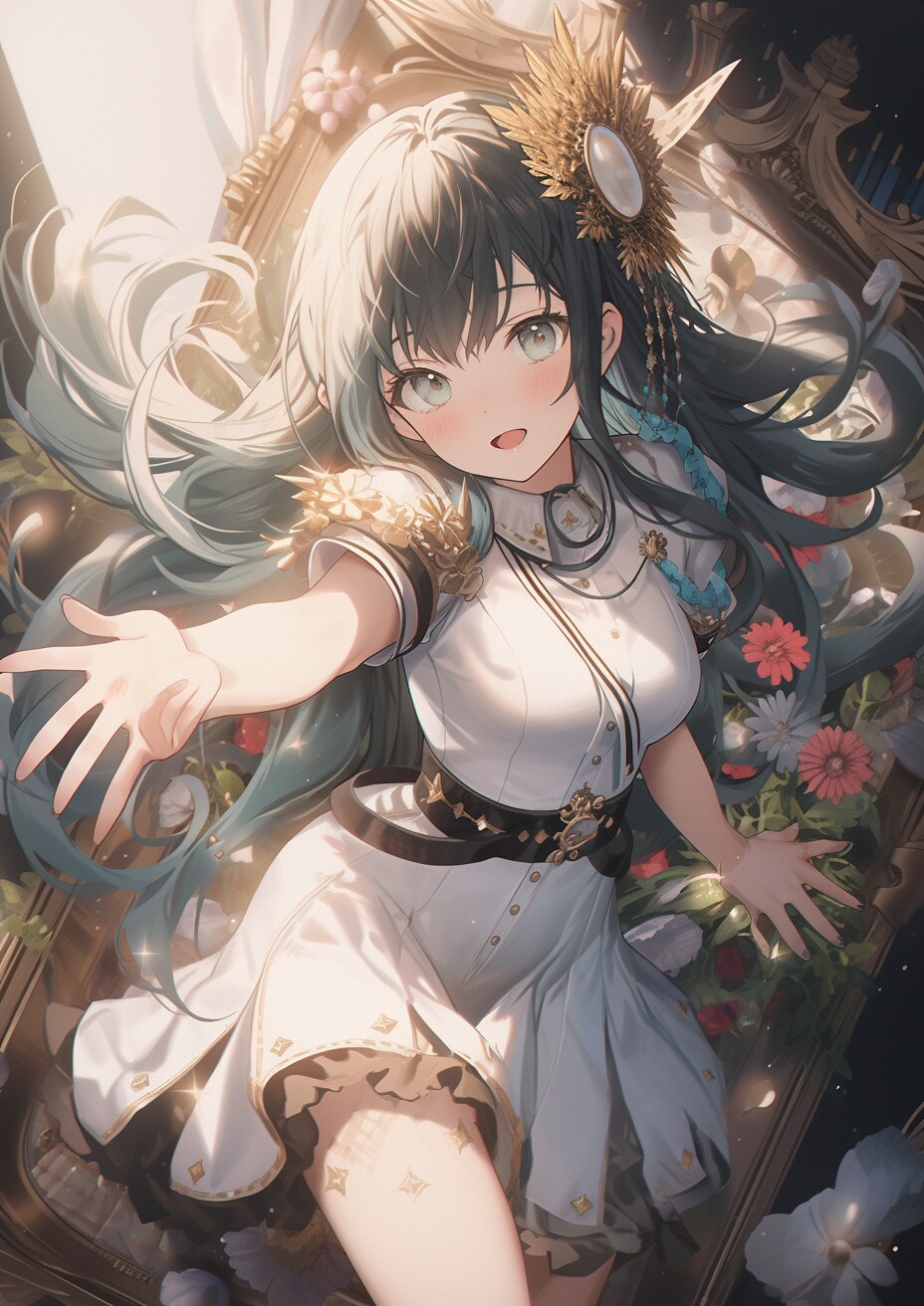 花が咲き誇る