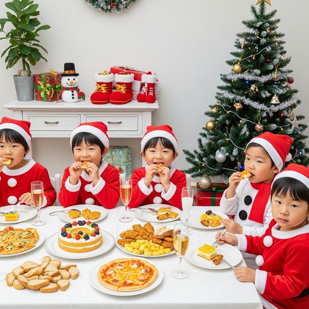 子どもたちのクリスマスパーティー