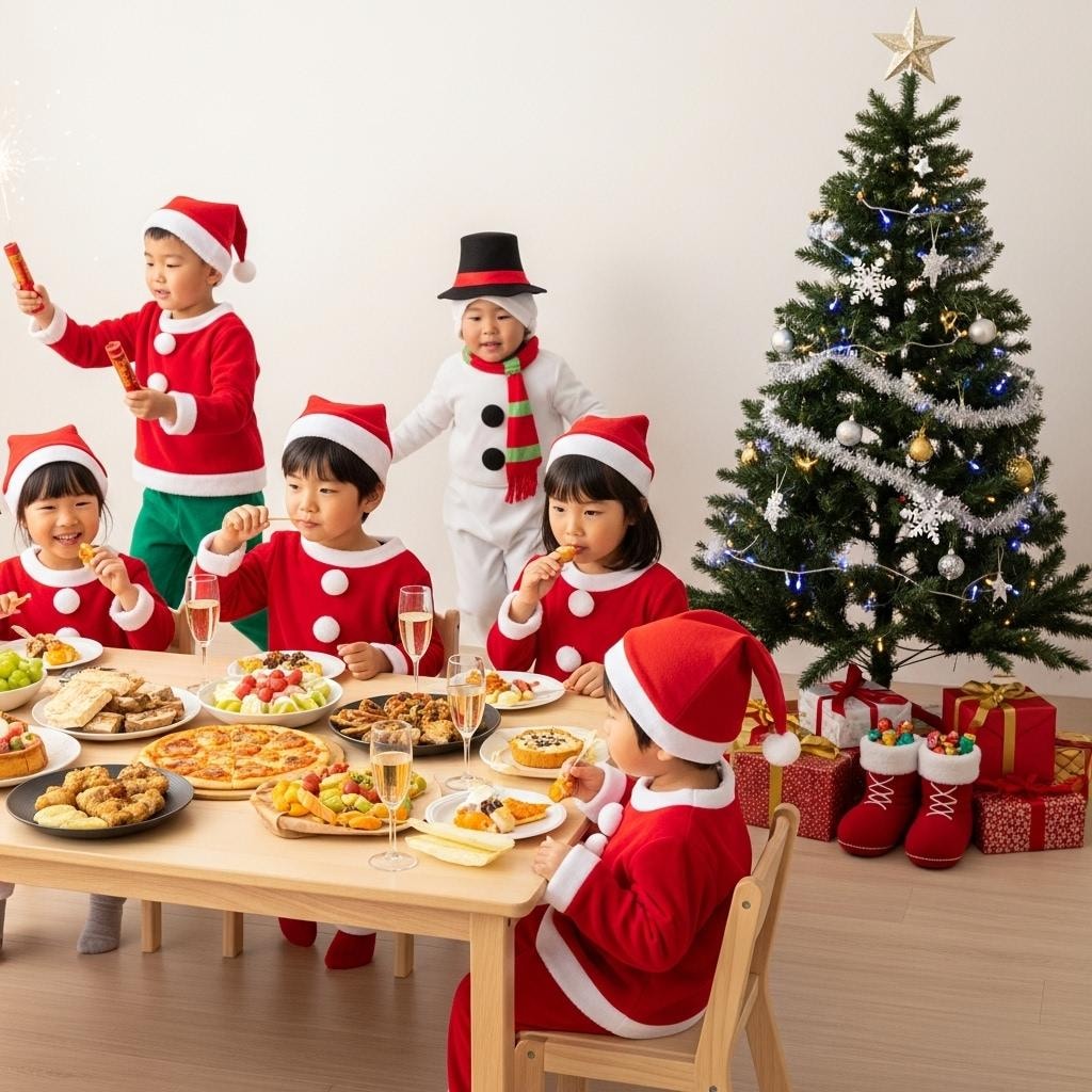 子どもたちのクリスマスパーティー