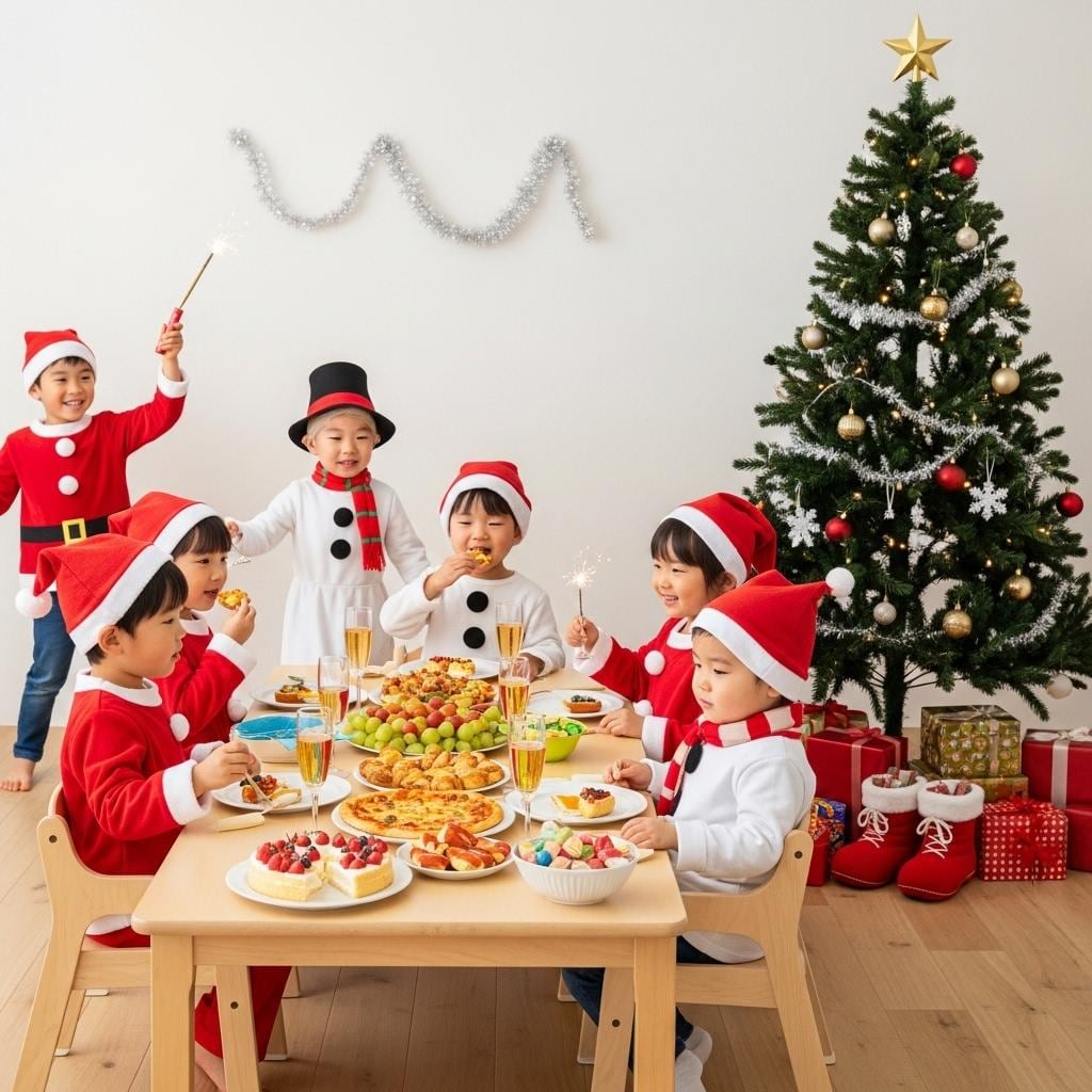 子どもたちのクリスマスパーティー