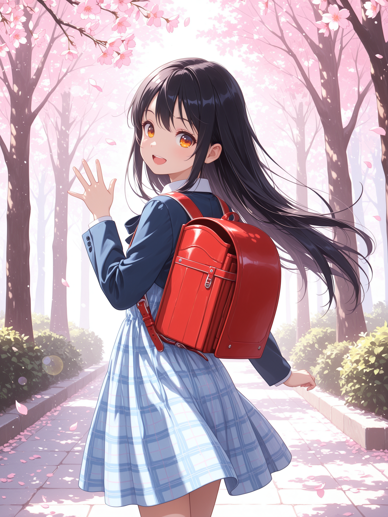 小さな背中の、大きな一日