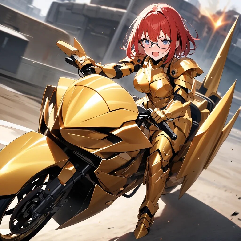 パワードスーツ(ゴールド&ブラック) | の人気AIイラスト・グラビア