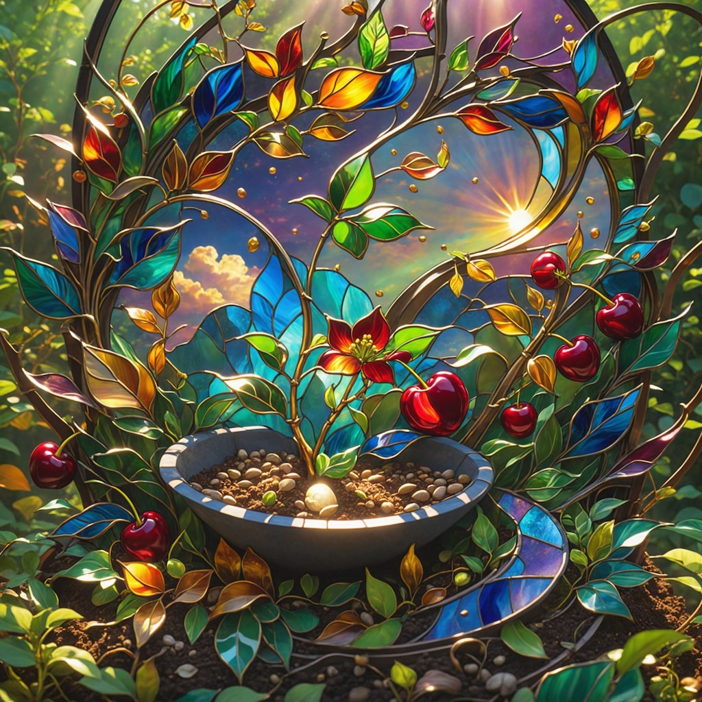 ステンドグラスの作品集