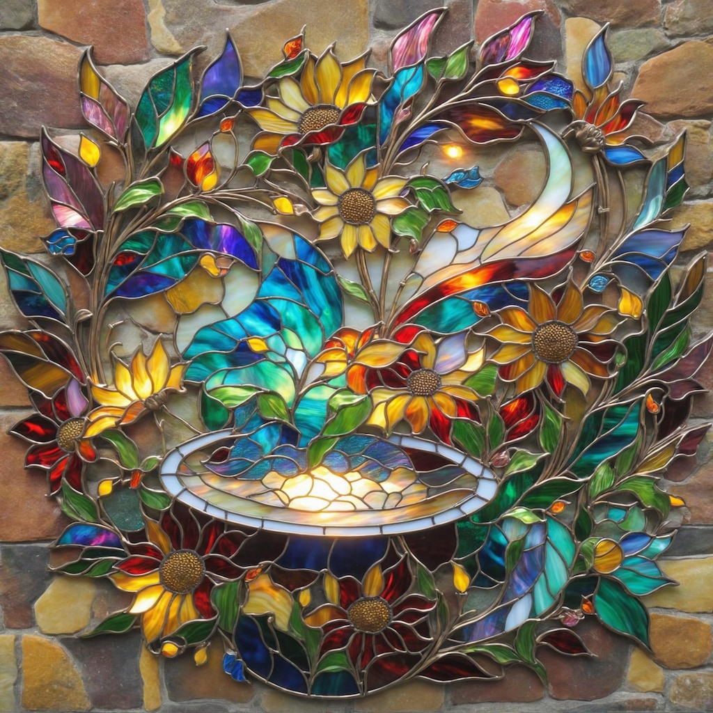 ステンドグラスの作品集